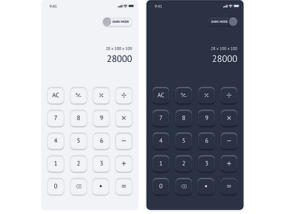 Calculator calculator dailyui dailyui004 design ui uidesign