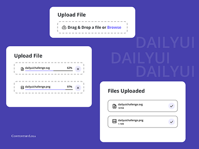 Daily UI #031 Upload File