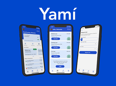 Loan Application - Yamí design loan loan app ui uidesign uxdesign