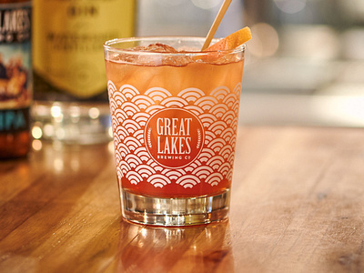 GLBC tiki cocktail glass design