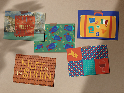 Mediterranean Postcard kit