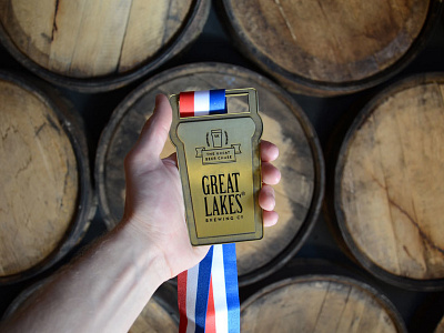 GLBC Great Beer Chase 5K Medal 5k beer marathon medal race