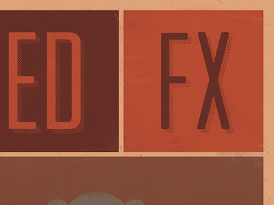 Wilfred FX illustrated poster: Slight color updates