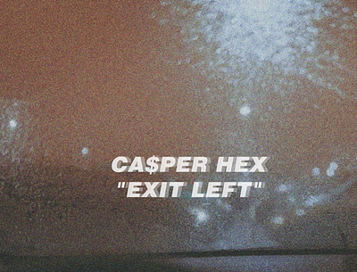 casper hex - exit left cover art artwork cover cover album cover art cover design design designs glitch surreal