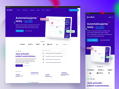 Landing page - Smarttest automation