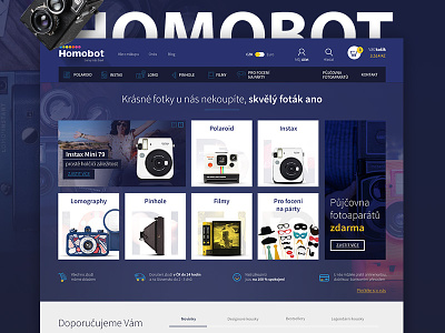 Redesign Instant Eshop Homobot