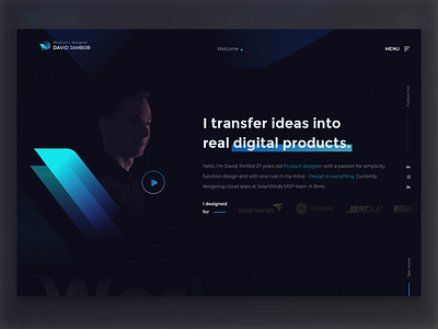 Personal portfolio design