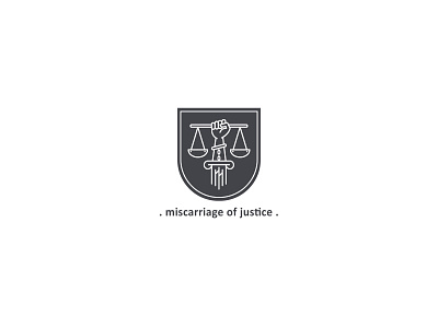 Logo Design :: Miscarriage of Justice attorney attorney law attorney logo attorneys justice law law firm lawyer logo logo design logodesign logomark logos miscarriage of law