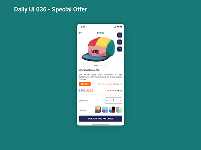 Daily UI 036 - Special Offer 😎 app branding dailyui design illustration logo ui ux