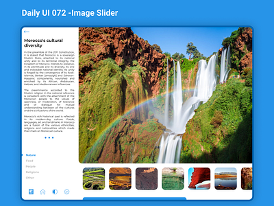 Daily UI 072 -Image Slider 😎 app dailyui design illustration ui ux