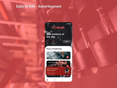 Daily UI 098 - Advertisement 😎