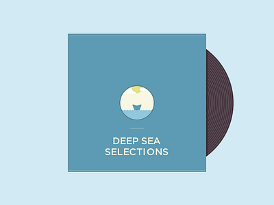 Deep Sea Selections cover art record records whale