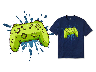 Pickled Game Controller branding design graphic design illustration logo