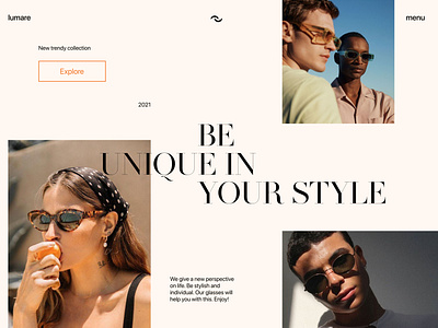 LUMARE sunglasses online store website