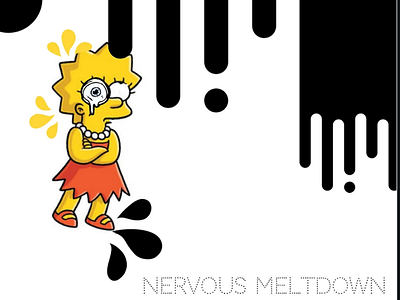 Nervous, meltdown! cartoon feeling inspection logo love lover meltdown nervous quote simpsons ui