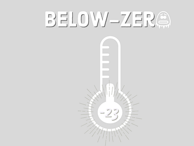 Below-Zero degrees adobe ai branding concepts design freezing idea inspiration logo sketch temperature ux