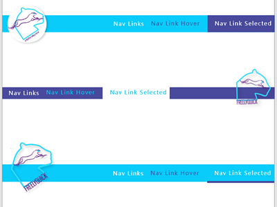 Exploring navbar design with first logo buttons cheetah color green illistration links logo navbar purple typography uidaily ux