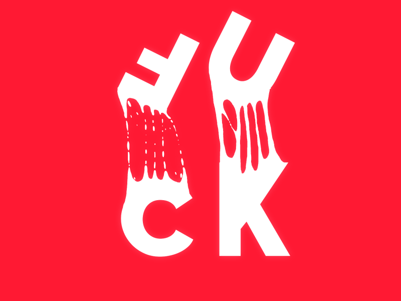 Fuck 2d after effects animation behance cel flat framebyframe liquid logo animation motion design motion graphics photoshop