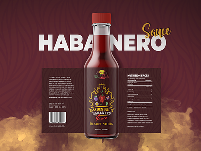 Habanero Sauce- Packaging Design branding design graphic design icon illustration logo typography vector