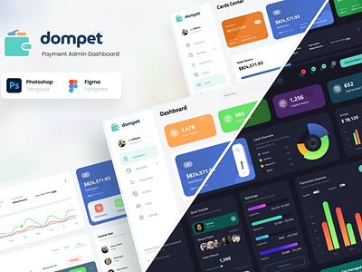 Dompet - Payment Admin Dashboard UI Template