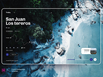 Trabu - Travel Landing Page Template