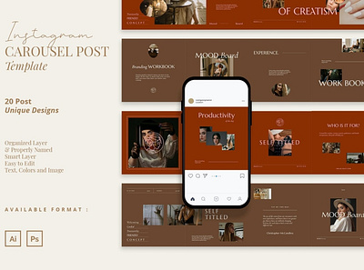 Instagram Carousel blog blogger branading design instagram instagram banner instagram post instagram posts instagram stories instagram story template instagram template modern post posts social media social media pack social media template stories story template