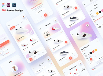Meg – App Store UI kit (Version 2.0) 3d 3d illustration app bar blur blur gradient card chart clean dashboard gradient illustration minimal mobil progress simple ui ui design ux ux design