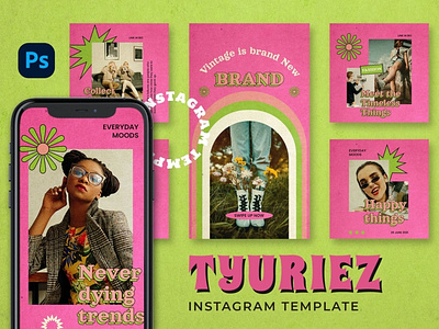 Tyuriez - Retro Instagram Stories & Post