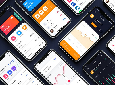 Financial UI Kit_SKETCH 3d animation app branding design development graphic design illustration ios logo motion graphics ui ui design user interface ux ux design vector web design web development