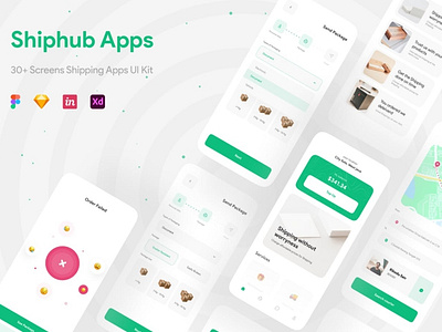 Shiphub - Delivery Service UI Kit