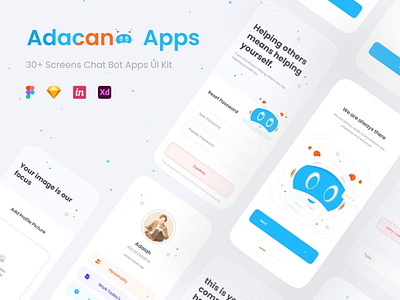 Adacana - Chat Bot Apps UI Kit