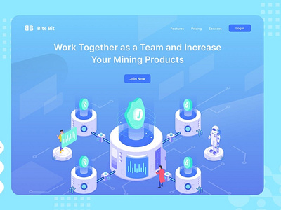 Working Together - Website Header - Illustration