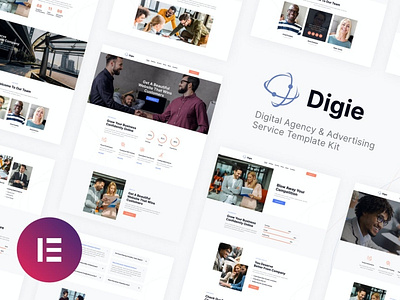 Digie | Digital Agency & Advertising Service Elementor Template
