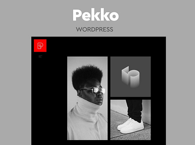 Pekko - Minimal Dark WordPress Theme app blog blogger concept design lifestyle minimal modern photography ui ui design ux ux design web web design web development website wordpress wordpress theme wordpress themes