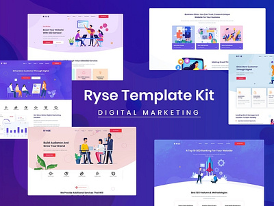 Ryse - SEO & Digital Marketing Elementor Template Kit