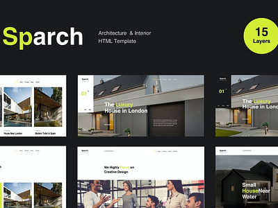 Sparch - Architecture & Interior HTML Template