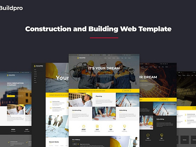 BuildPro - Construction and Building Web Template