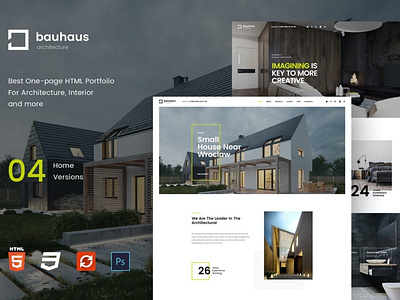 Bauhaus - Landing Page | Architecture & Interior