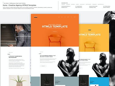 Kana - Creative Agency HTML5 Template