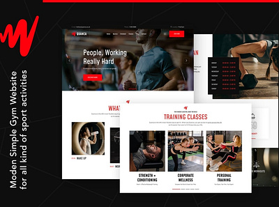 Quanca | Premium Gym Club HTML Template app bench cardio couch design dumbell food gym healthy muscle personal run sport studio trainer ui ui design ux ux design weight