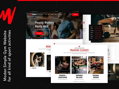 Quanca | Premium Gym Club HTML Template