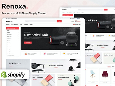 Renoxa - Multipurpose E-commerce Shopify Template
