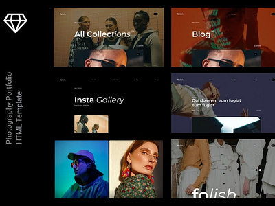 Folish – Photography Portfolio HTML Template