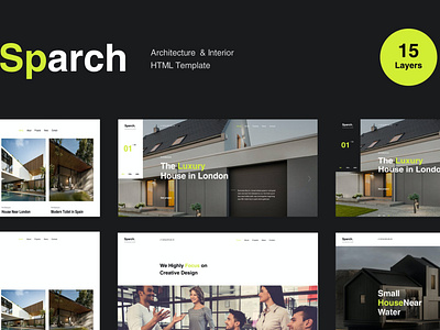 Sparch - Architecture & Interior HTML Template