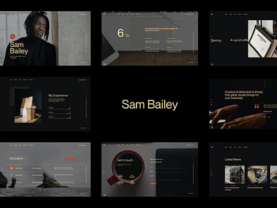 SamBailey - Personal CV/Resume HTML Template