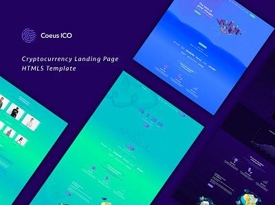 Coeus agency app blog clean creative donation ecents full html multipurpose onepage portfolio purpose shop ui ui design ux ux design web website