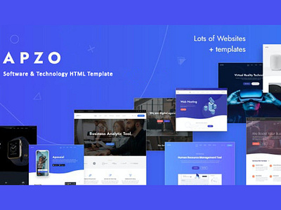Apzo - Software App HTML Template