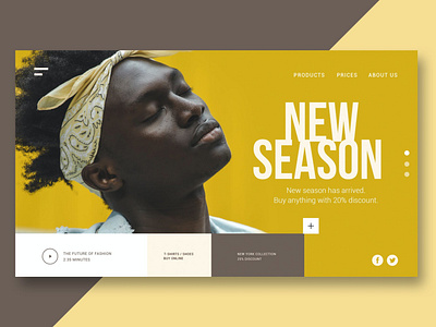 Clothing & Fashion - Landing Page