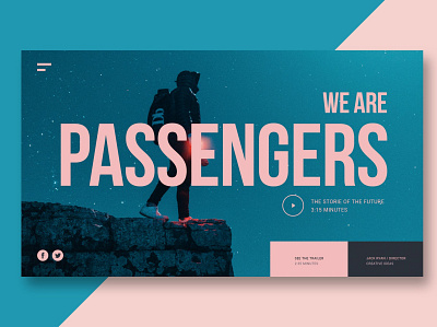 Design & Video - Landing Page app branding clean design donation events full illustration landing landing page logo onepage portfolio shop ui ui design ux ux design web website