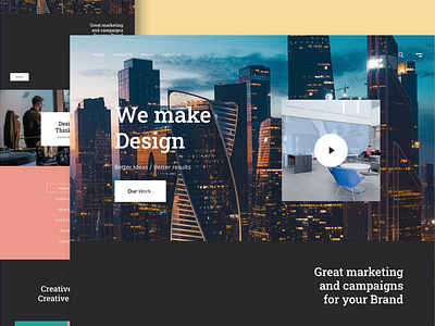 Design & Marketing Agency - Website